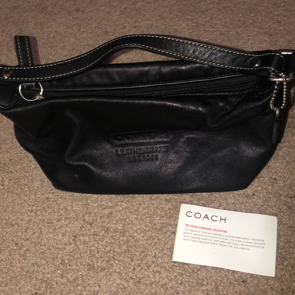 Coach signature college mini bag